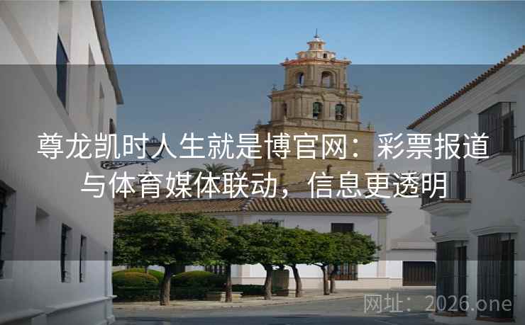 尊龙凯时人生就是博官网：彩票报道与体育媒体联动，信息更透明