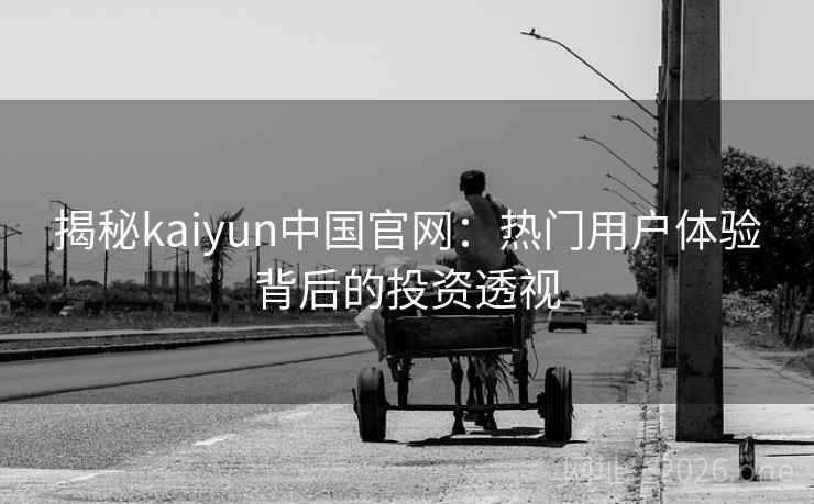 揭秘kaiyun中国官网:热门用户体验背后的投资透视 揭秘kaiyun中国官网:热门用户体验背后的投资透视