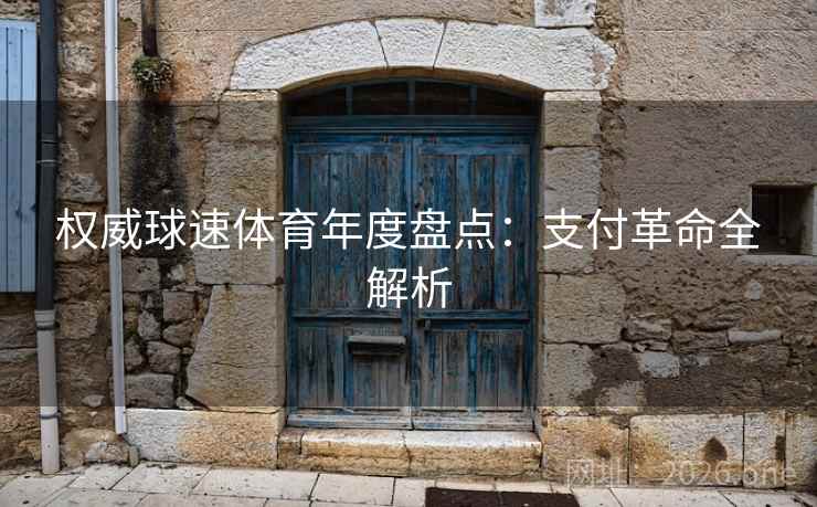 权威球速体育年度盘点：支付革命全解析