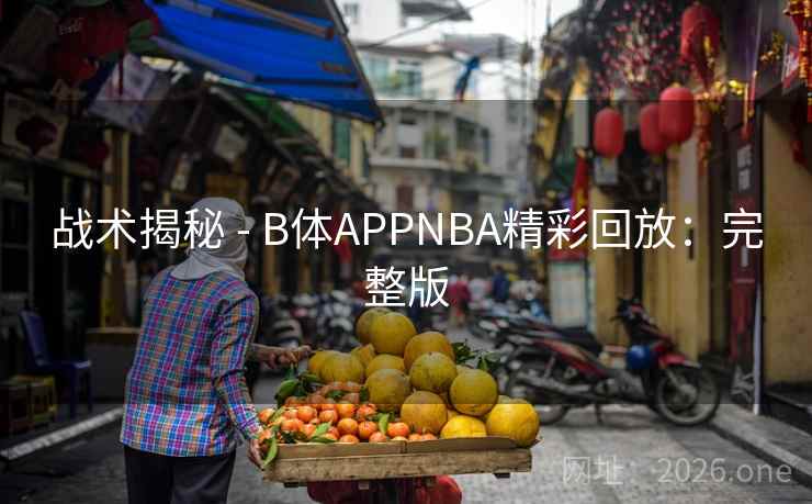 战术揭秘 - B体APPNBA精彩回放：完整版